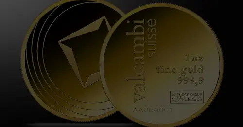 Valcambi gold rounds