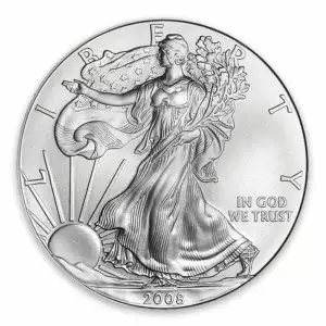 2008 1oz American Silver Eagle (2)